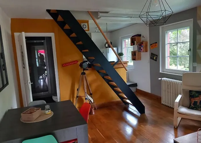 Charmant Duplex Au Vert